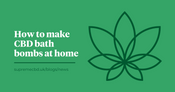White text on a green background, reading 