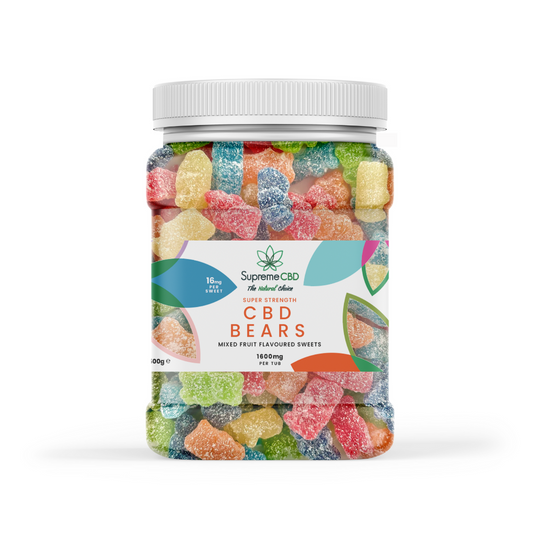 CBD Grote Gummybeertjes (1600mg)