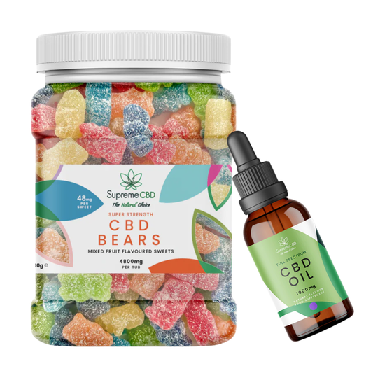 4800mg Bears with FREE 1000mg CBD Oil