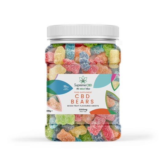 CBD Grote Gummybeertjes (3200mg)