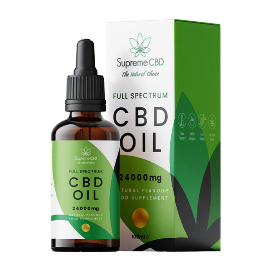 CBD-olie 100 ml (24000 mg)