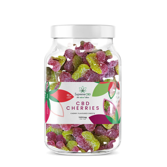 CBD Grote Gummy Kersen (1600mg)