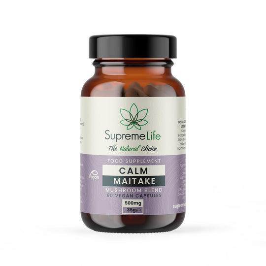 Maitake Mushroom Vegan Capsules - Kalmte (500mg)