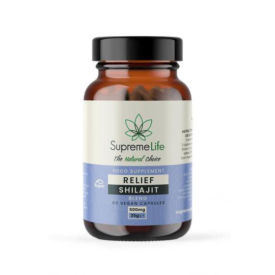 Shilajit Vegan Capsules - Verlichting (500mg)