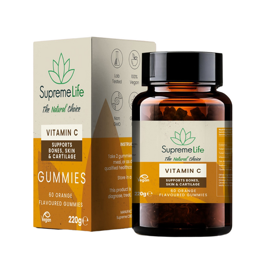 Vitamine C Gummies (60x Sinaasappelsmaak Gummies)